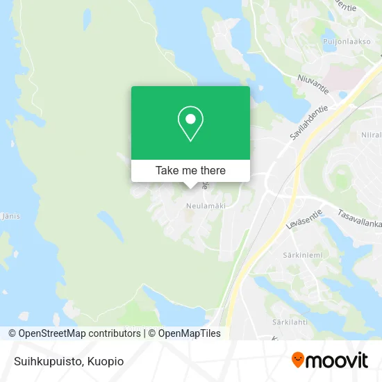 Suihkupuisto map
