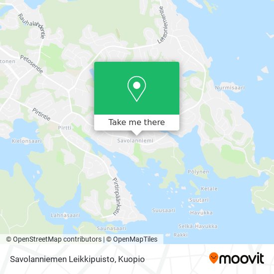 Savolanniemen Leikkipuisto map