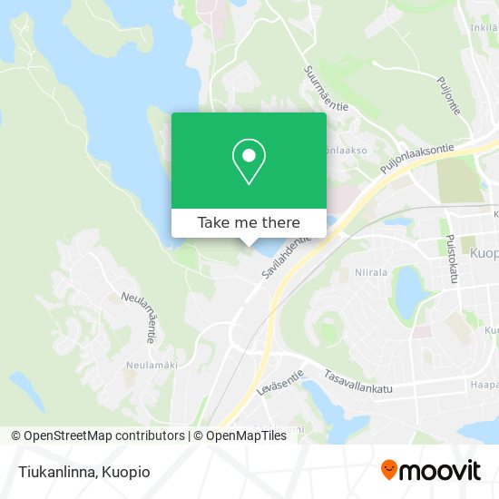 Tiukanlinna map