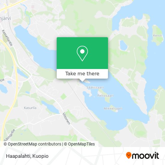 Haapalahti map