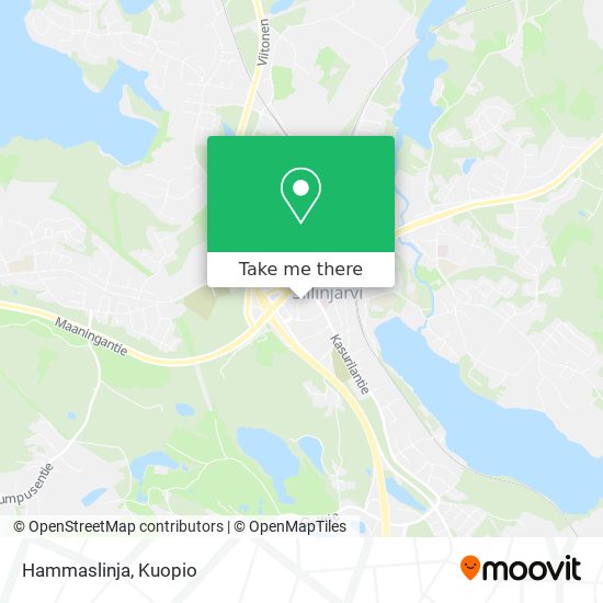 How to get to Hammaslinja in Siilinjärvi by Bus?
