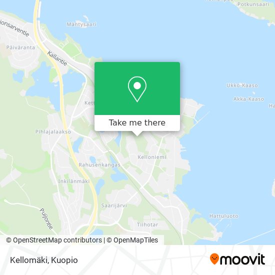 Kellomäki map