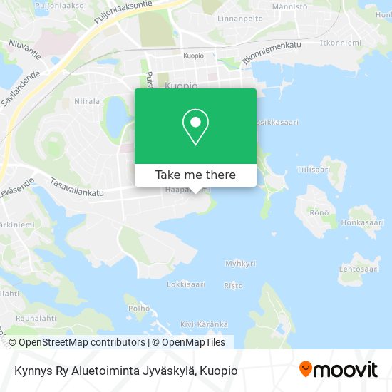 Kynnys Ry Aluetoiminta Jyväskylä map