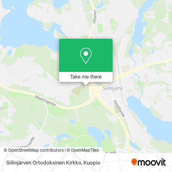 Siilinjärven Ortodoksinen Kirkko map
