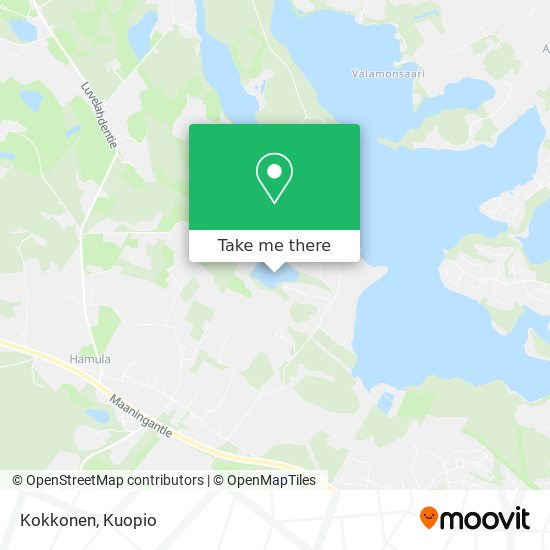 Kokkonen map