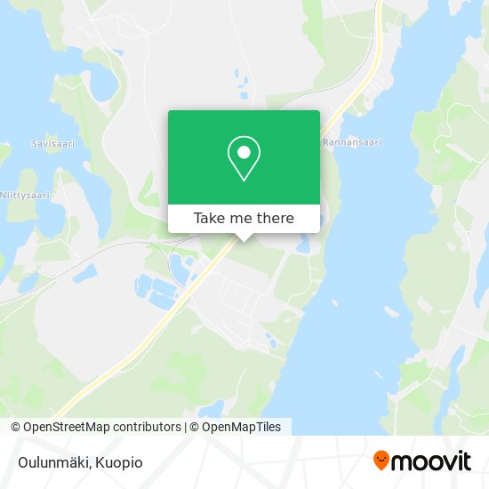 Oulunmäki map