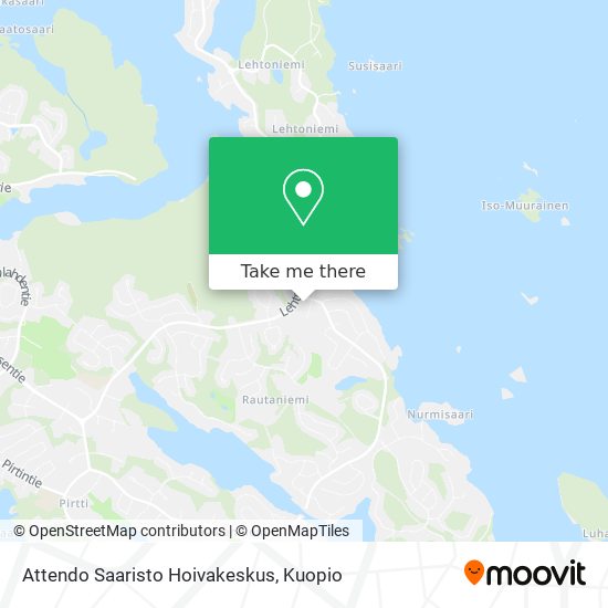 Attendo Saaristo Hoivakeskus map