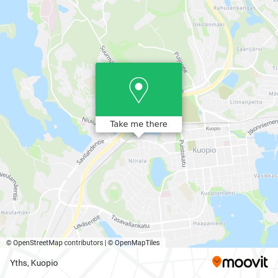 How to get to Yths in Kuopio by Bus?
