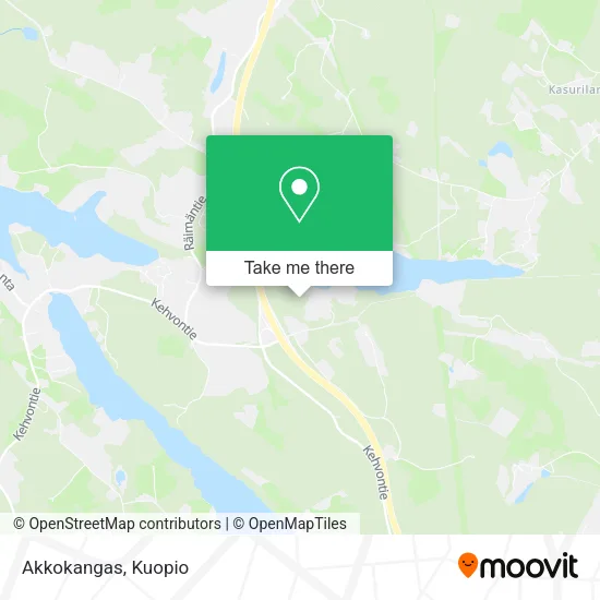Akkokangas map