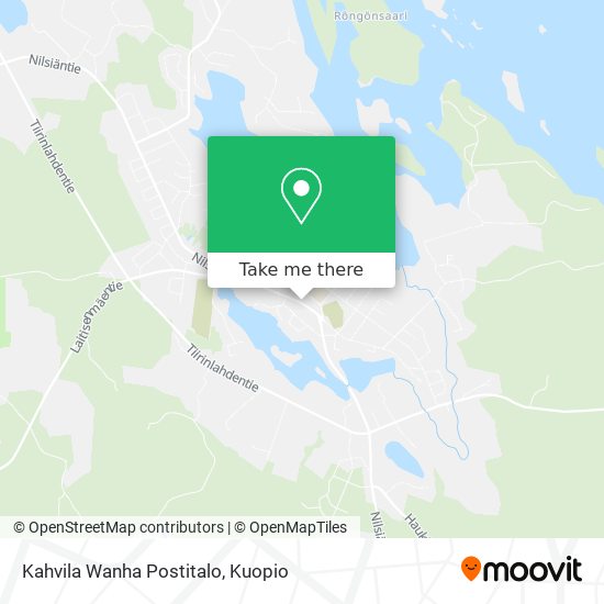 Kahvila Wanha Postitalo map
