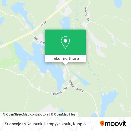 Suonenjoen Kaupunki Lempyyn koulu map