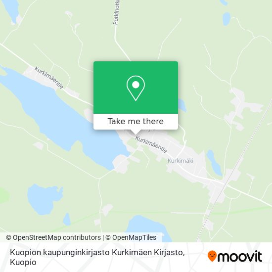 Kuopion kaupunginkirjasto Kurkimäen Kirjasto map