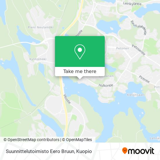 Suunnittelutoimisto Eero Bruun map