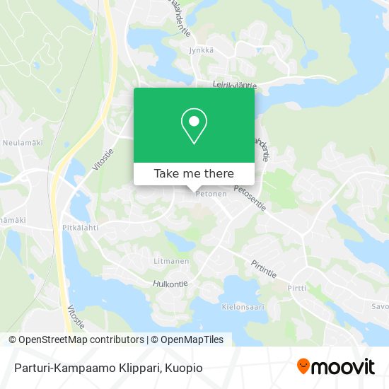 Parturi-Kampaamo Klippari map