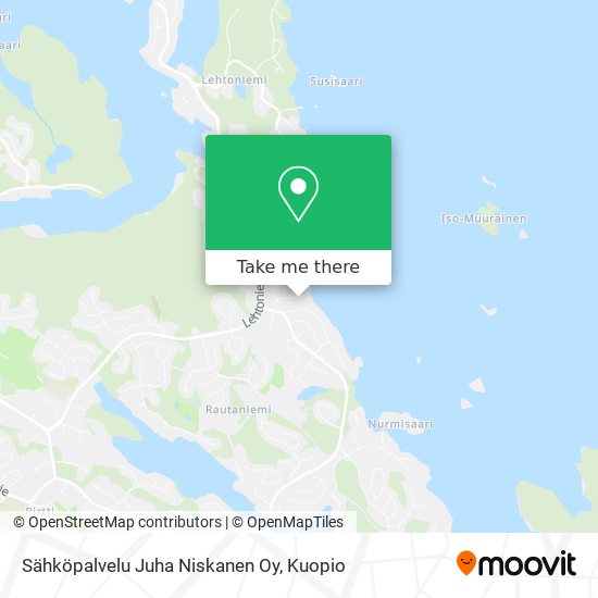 Sähköpalvelu Juha Niskanen Oy map