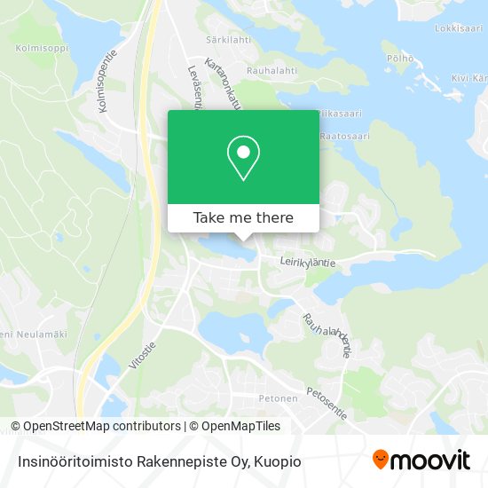 Insinööritoimisto Rakennepiste Oy map