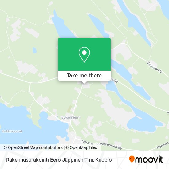 Rakennusurakointi Eero Jäppinen Tmi map