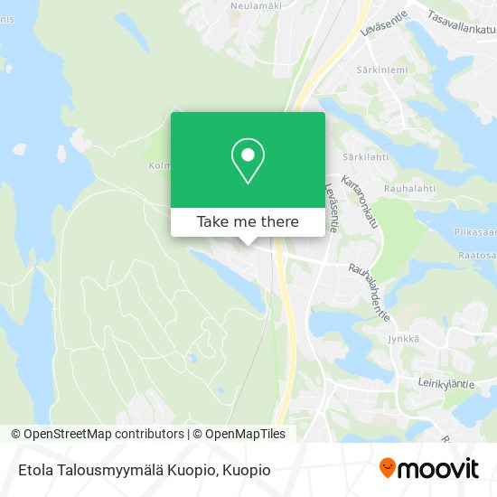 Etola Talousmyymälä Kuopio map