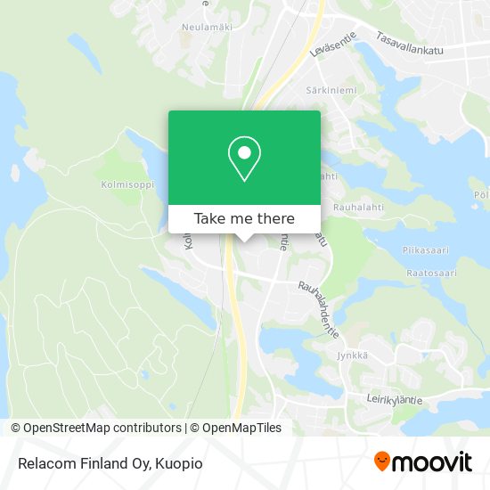 Relacom Finland Oy map