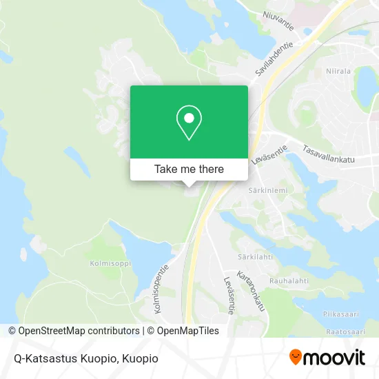 Q-Katsastus Kuopio map