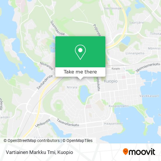 Vartiainen Markku Tmi map