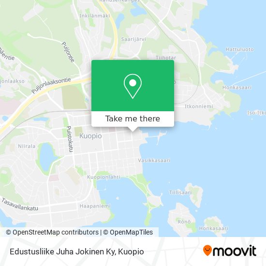 Edustusliike Juha Jokinen Ky map
