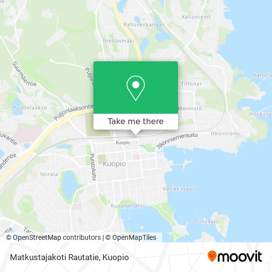 Matkustajakoti Rautatie map