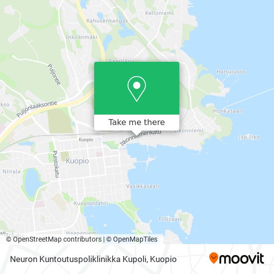 Neuron Kuntoutuspoliklinikka Kupoli map