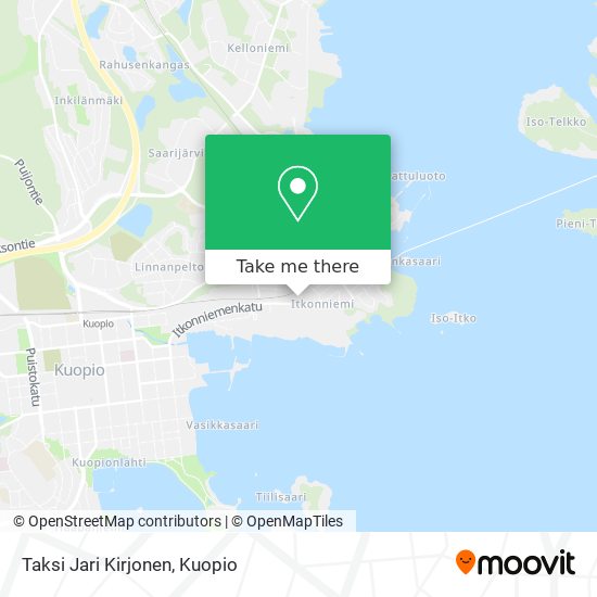 Taksi Jari Kirjonen map