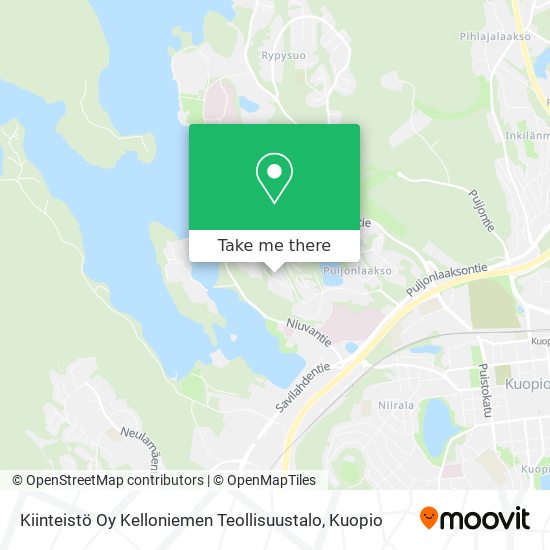 Kiinteistö Oy Kelloniemen Teollisuustalo map