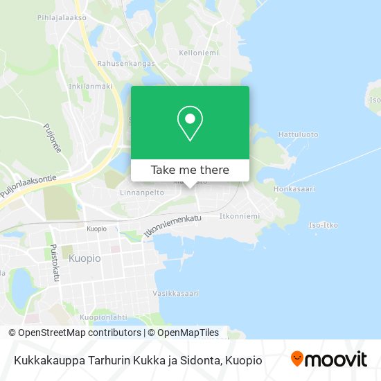 Kukkakauppa Tarhurin Kukka ja Sidonta map