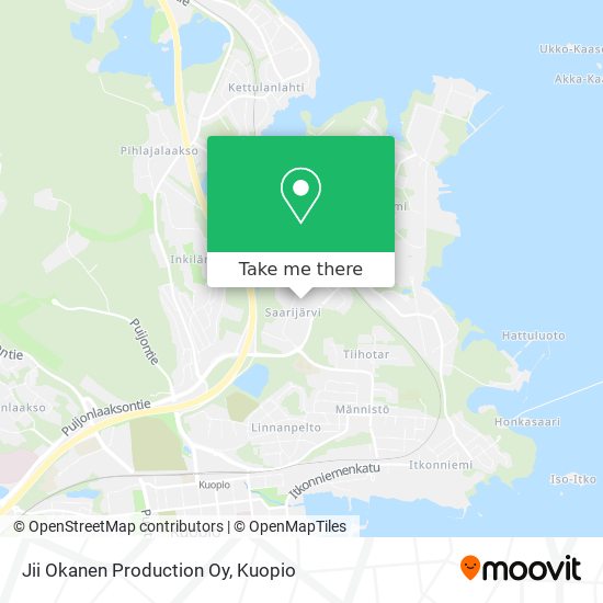 Jii Okanen Production Oy map