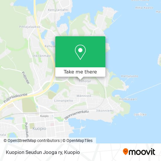 Kuopion Seudun Jooga ry map