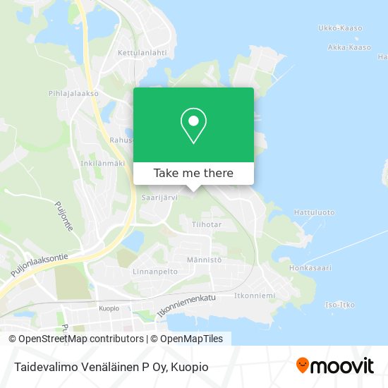 Taidevalimo Venäläinen P Oy map