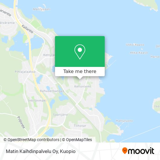 Matin Kaihdinpalvelu Oy map