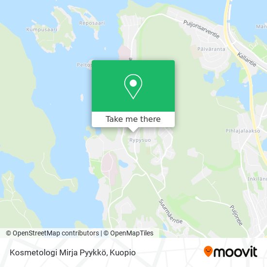 Kosmetologi Mirja Pyykkö map
