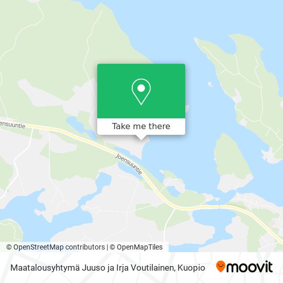 Maatalousyhtymä Juuso ja Irja Voutilainen map