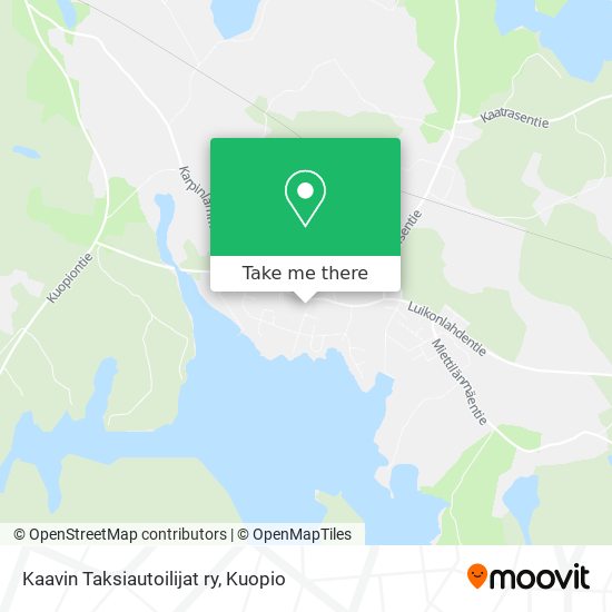 Kaavin Taksiautoilijat ry map