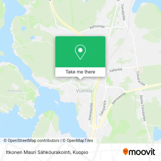 Itkonen Mauri Sähköurakointi map