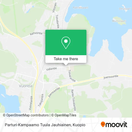Parturi-Kampaamo Tuula Jauhiainen map