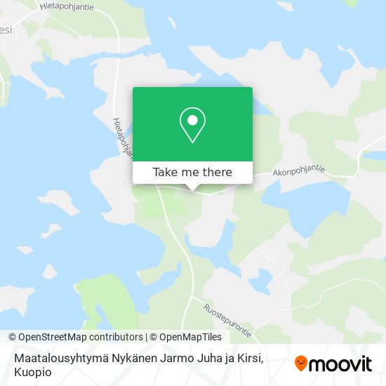 Maatalousyhtymä Nykänen Jarmo Juha ja Kirsi map