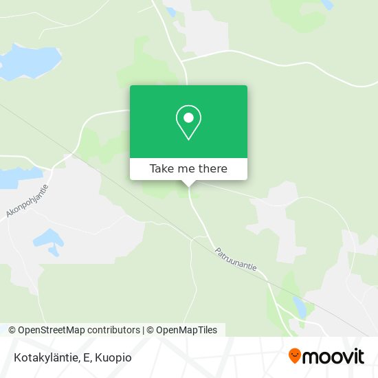 Kotakyläntie, E map