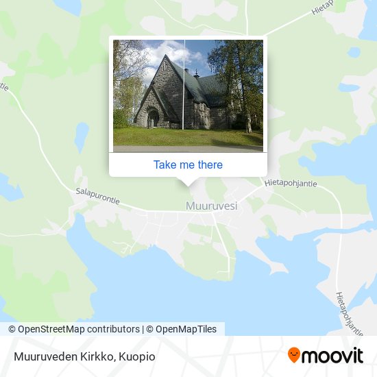 Muuruveden Kirkko map