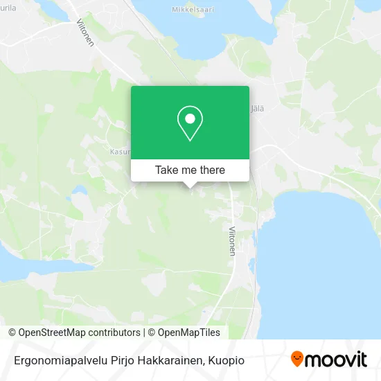 Ergonomiapalvelu Pirjo Hakkarainen map