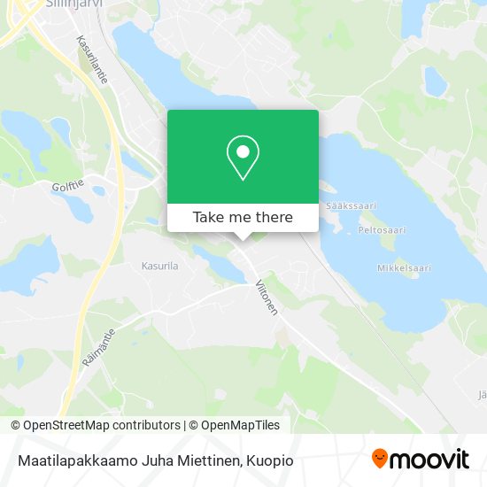Maatilapakkaamo Juha Miettinen map