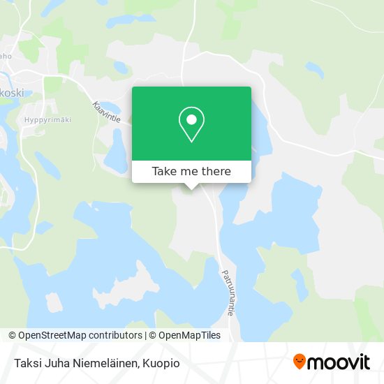 Taksi Juha Niemeläinen map