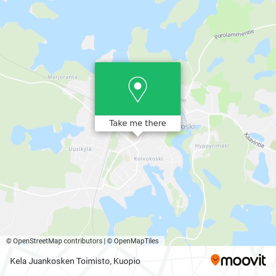 Kela Juankosken Toimisto map