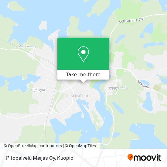 Pitopalvelu Meijas Oy map