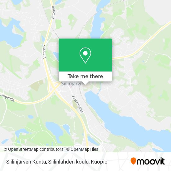 Siilinjärven Kunta, Siilinlahden koulu map