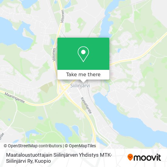 Maataloustuottajain Siilinjärven Yhdistys MTK-Siilinjärvi Ry map